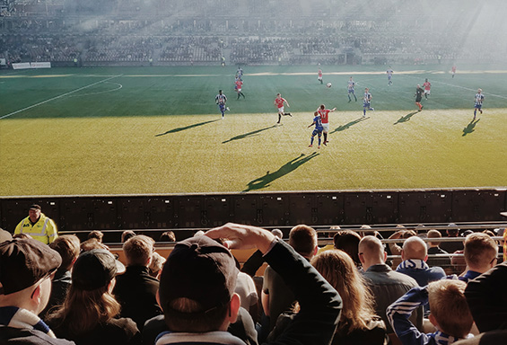 football match stadium